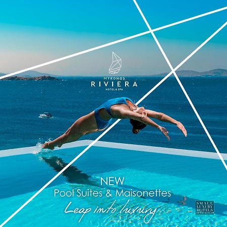 Mykonos Riviera Hotel & Spa, A Member Of Small Luxury Hotels Of The World Tourlos Eksteriør billede