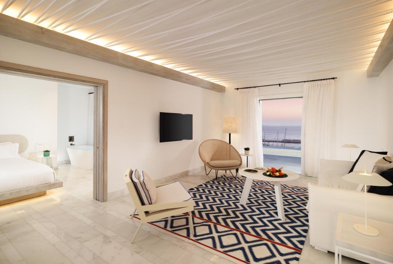Mykonos Riviera Hotel & Spa, A Member Of Small Luxury Hotels Of The World Tourlos Eksteriør billede