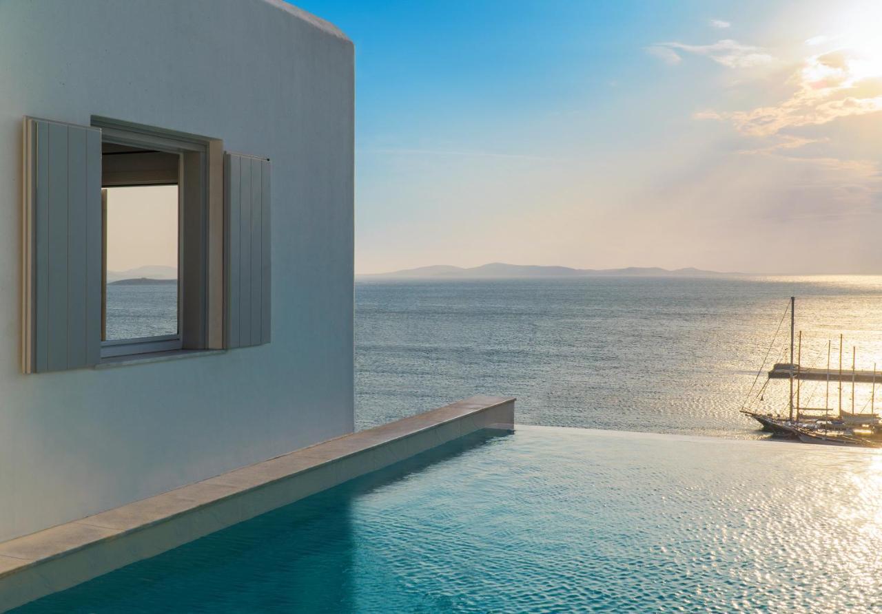 Mykonos Riviera Hotel & Spa, A Member Of Small Luxury Hotels Of The World Tourlos Eksteriør billede