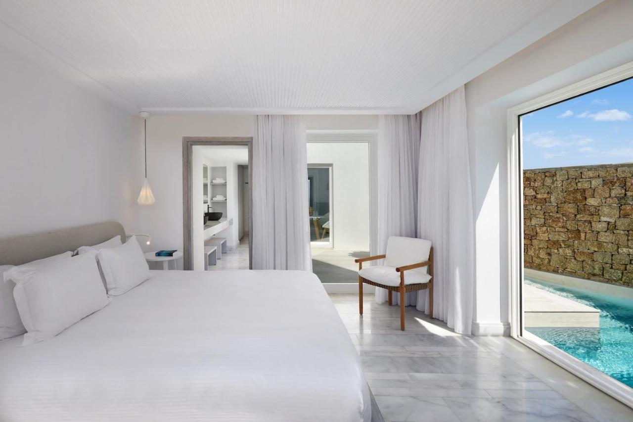Mykonos Riviera Hotel & Spa, A Member Of Small Luxury Hotels Of The World Tourlos Eksteriør billede