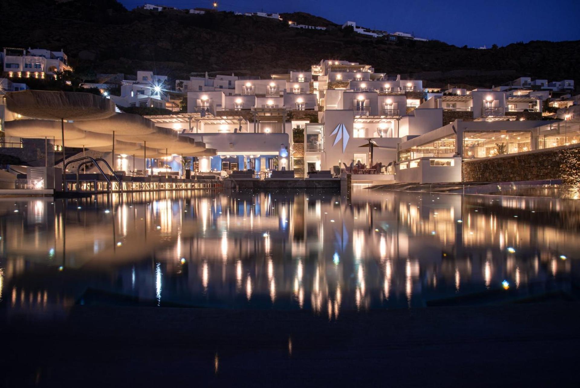 Mykonos Riviera Hotel & Spa, A Member Of Small Luxury Hotels Of The World Tourlos Eksteriør billede